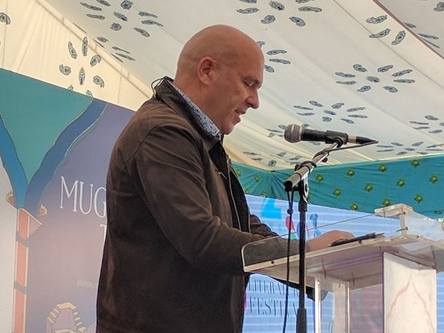 Booker-winning Australian writer Richard Flanagan. Image courtesy Twitter.