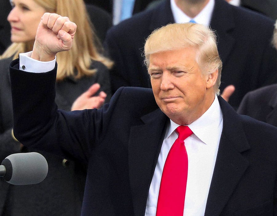 US President Donald Trump. PTI file photo