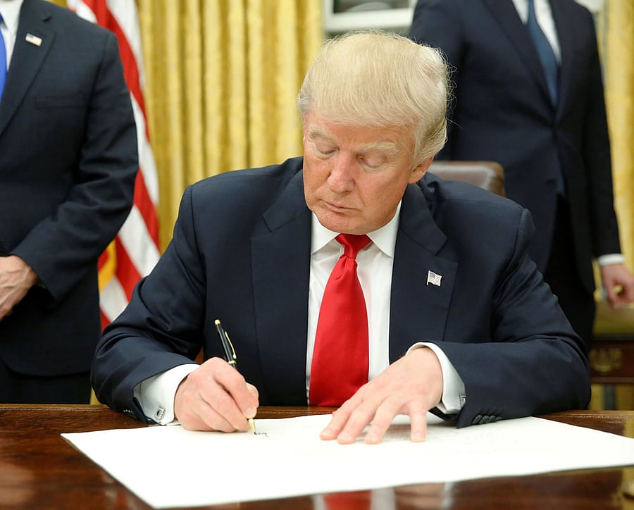 US President Donald Trump. Reuters file photo