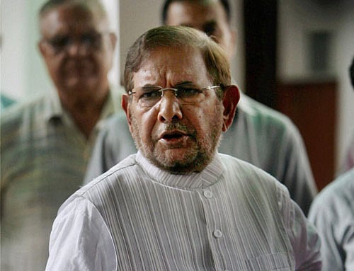 JD(U) leader Sharad Yadav. PTI file photo