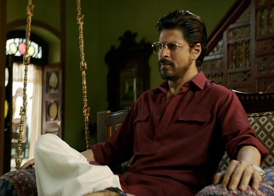 Mass entertainer: Shah Rukh Khan in 'Raees'.