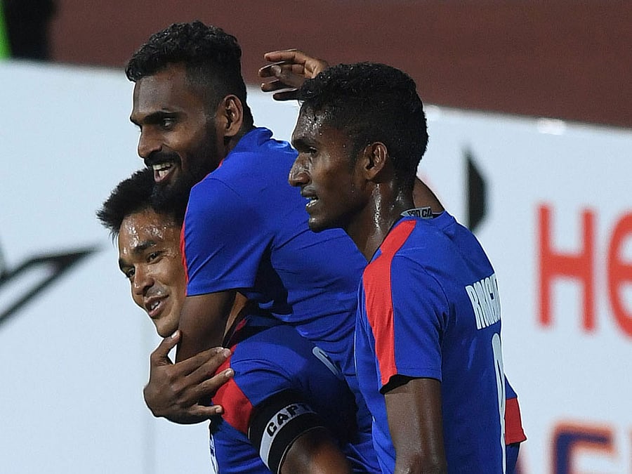 The draw at the Balewadi Stadium leaves the Blues on fifth position in the standings with 10 points from six games. DH file photo