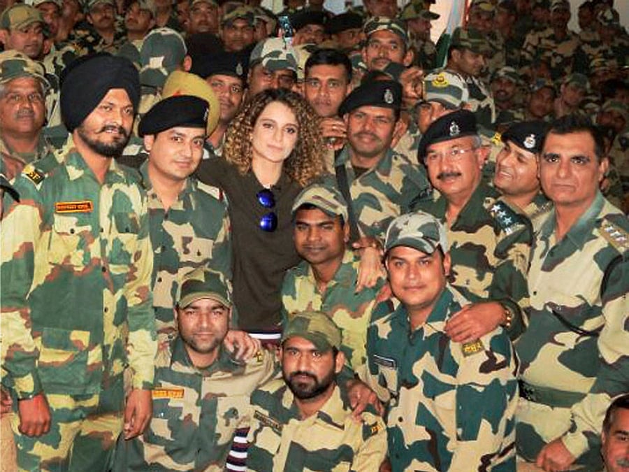 The actress has Saif Ali Khan and Shahid Kapoor as her co-stars. The film is slated to release on February 24. DH File Photo.