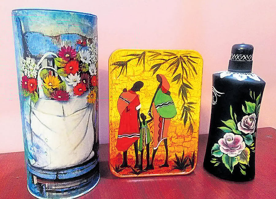 Malini's collection is inspired by the theme of 'recycle, reuse and reduce'