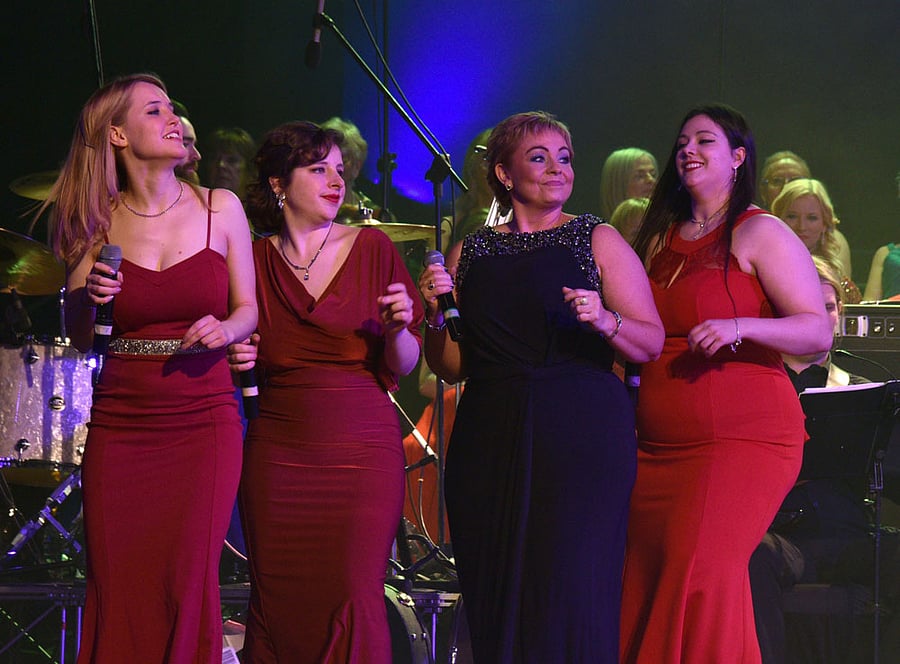 Artistes perform at Resonance 2017, organised by Toccata Musical Productions, UK, in Bengaluru on Sunday. DH Photo