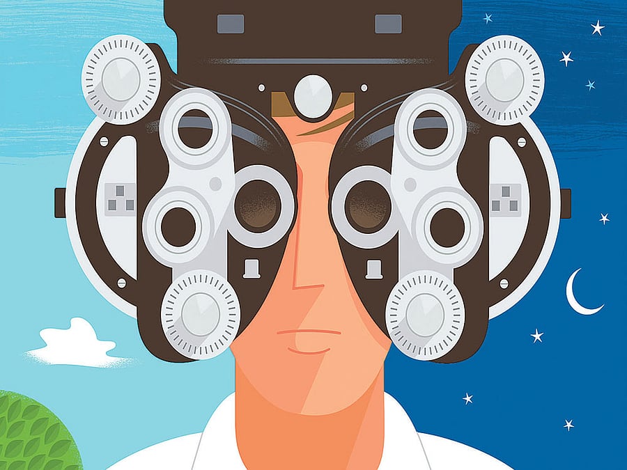 ultimate curse: Researchers at the Wilmer Eye Institute at Johns Hopkins University School of Medicine found that most people regard loss of eyesight as the worst ailment that could happen to them, surpassing even loss of limb, hearing or speech, or having HIV/AIDS. nyt