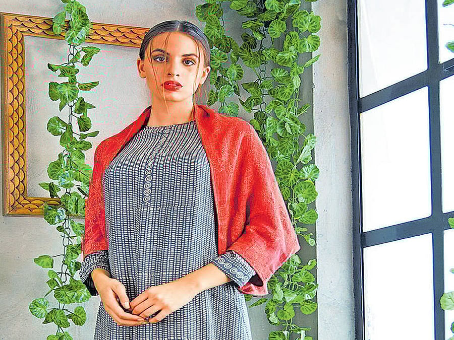 elegant Models showcasing the Fall-Winter collection by Jaya and Ruchi.