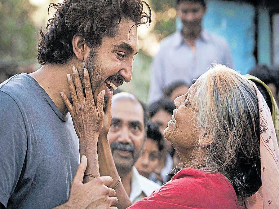 A scene from the English movie Lion