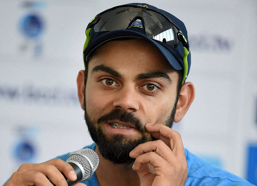 Indian skipper Virat Kohli. File photo