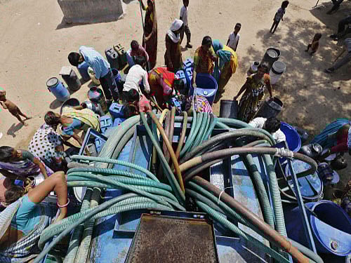 In most of these villages, water suppliers draw water from the BBMP borewells and sell it elsewhere for rates ranging from Rs 500 to Rs 700 per tanker. Reuters file photo