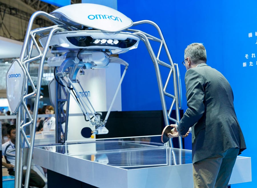 FORPHEUS (Future Omron Robotics Technology for Exploring Possibility of Harmonised aUtomation with Sinic Theoretics) has officially been given the Guinness title for its unique technological intelligence and educational capabilities. Image courtesy: Twitter