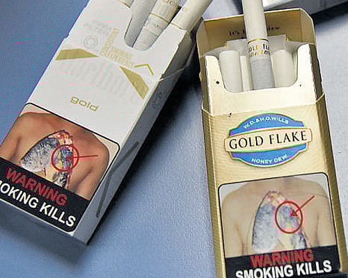 Order on health warning on tobacco packets reserved
