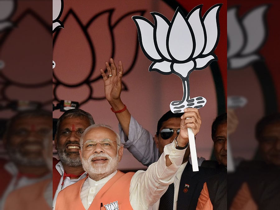 The Opposition parties are hoping for a result that will catapult their stocks to a new high to take on the Narendra Modi government. pti file photo