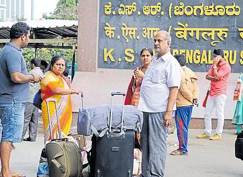 The Railways plans a terminal in Baiyappanahalli to decongest KSR-City Railway Station in Bengaluru. DH FILE&#8200;PHOTO