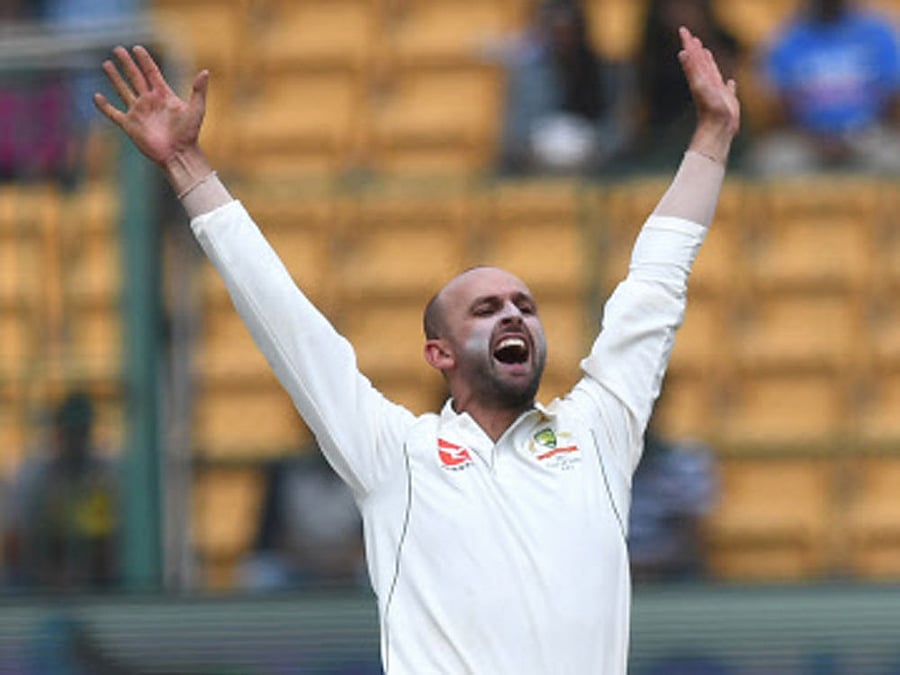 Australian off-spinner Nathan Lyon. DH file photo
