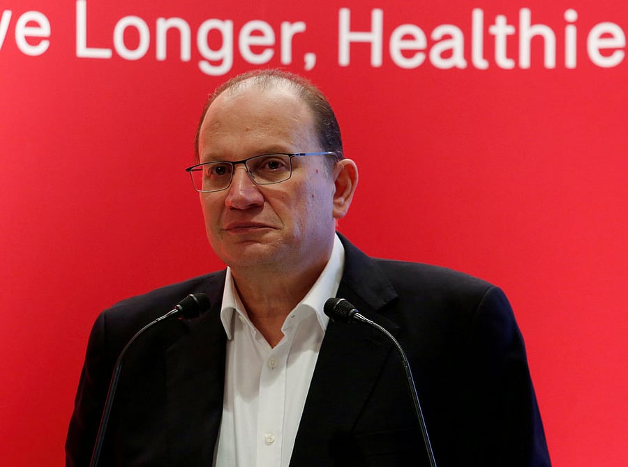 British businessman Mark Tucker is currently group chief executive and president of insurance group AIA. Reuters file photo