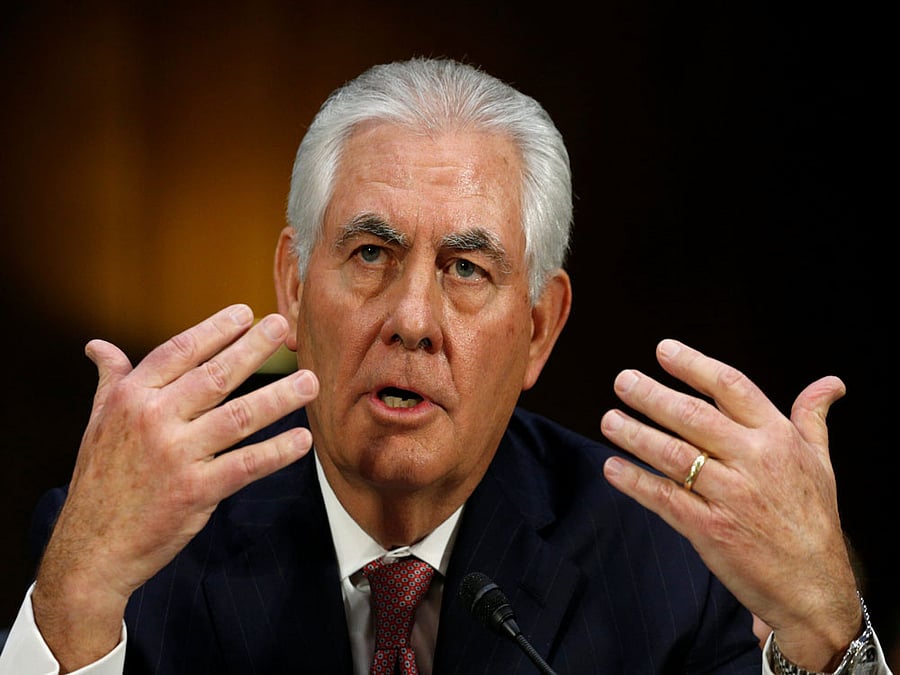 US diplomat Rex Tillerson. Reuters file photo