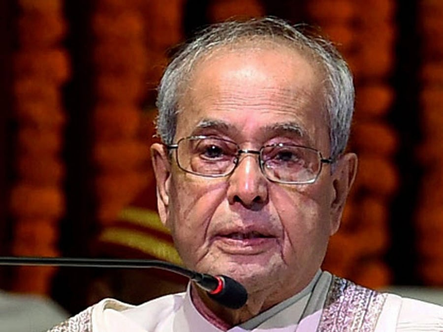 President Pranab Mukherjee. PTI File Photo