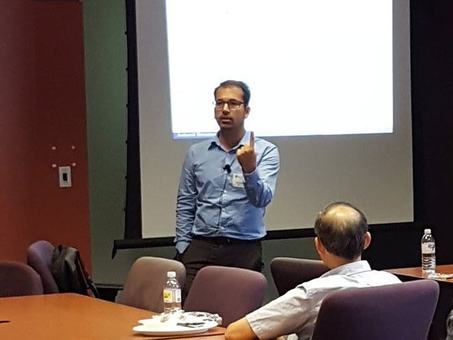 Anshumali Shrivastava. Image courtesy RiceCompSci‏/Twitter