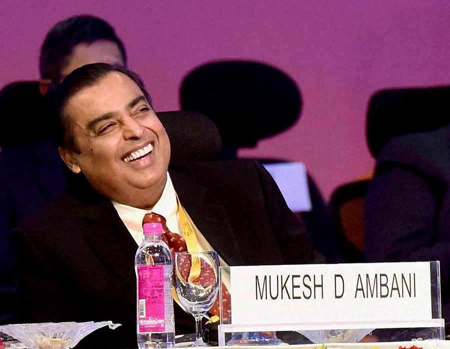 Mukesh Ambani. PTI file photo