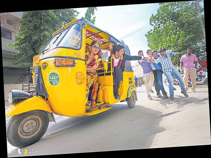 quirky (Above) A wedding shot taken by Manikandan.