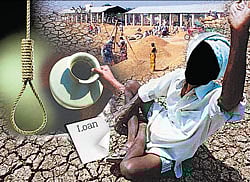 Mahadu Karbhari Pawar, a resident of Soundane village, consumed poison at his residence. He was rushed to a private hospital, where he died during treatment, police said. The 57-year-old agriculturist was depressed due to mounting loan burden, they said, without providing details. File photo