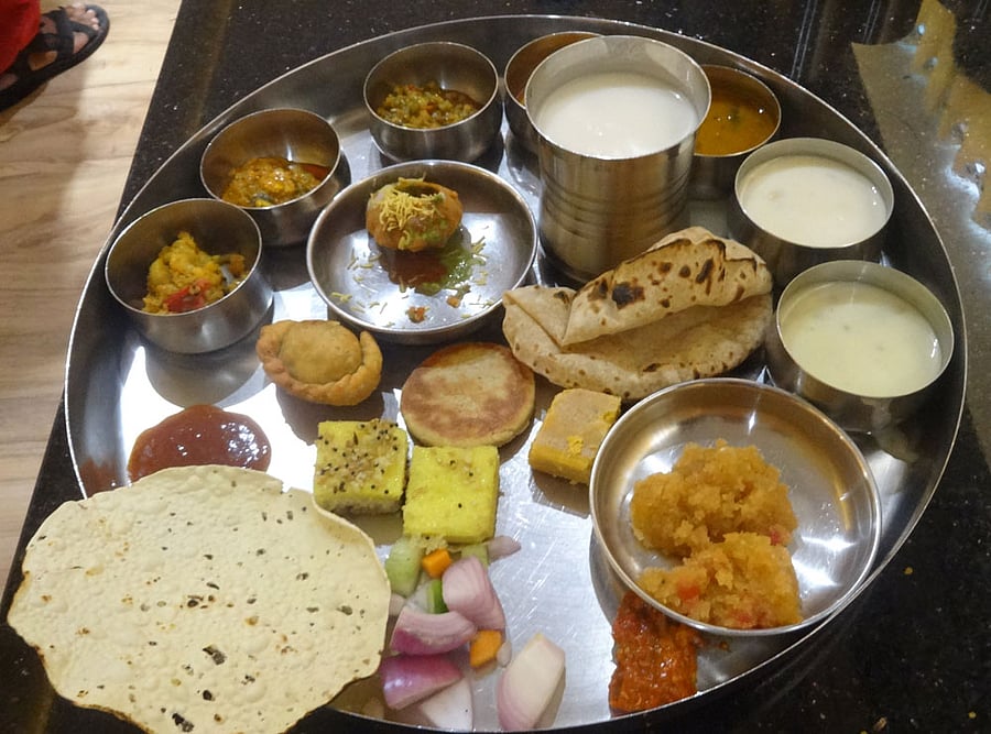 A Gujarati thali