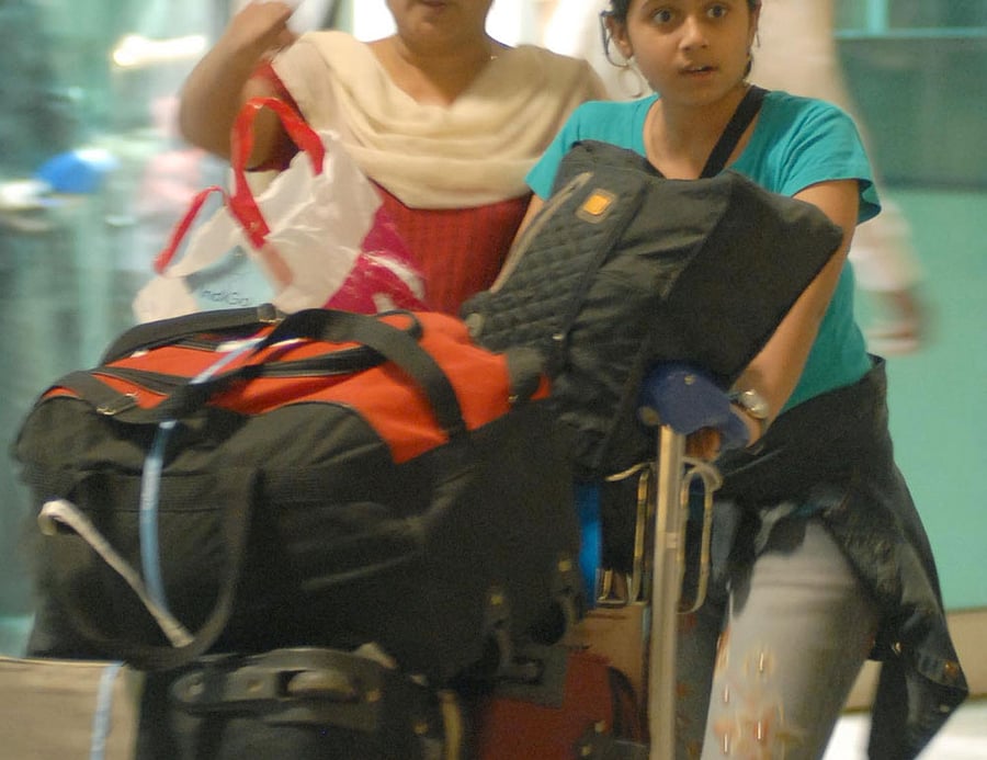 The other airports which will see the new system of baggage security coming in include the ones in Bengaluru, Hyderabad, Kolkata, Cochin and Ahmedabad. DH File Photo