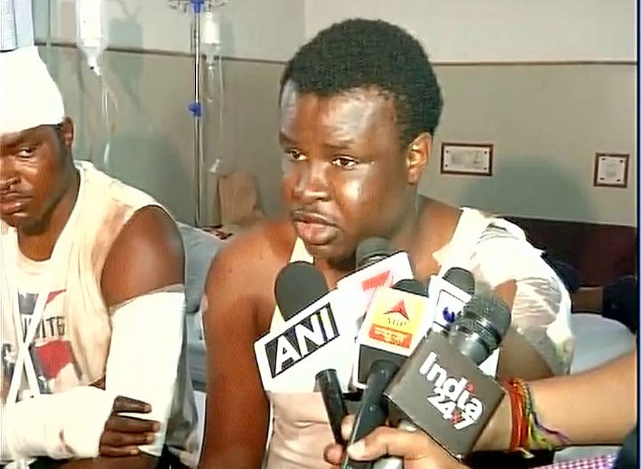 With Nigeria conveying its concern over recent assaults on its students in India, New Delhi on Thursday said it would continue to welcome people from the West African nation. New Delhi, however, refrained from terming the recent assault on the Nigerians in Greater Noida near the national capital as hate crime or a racially motivated attack. Picture courtesy ANI