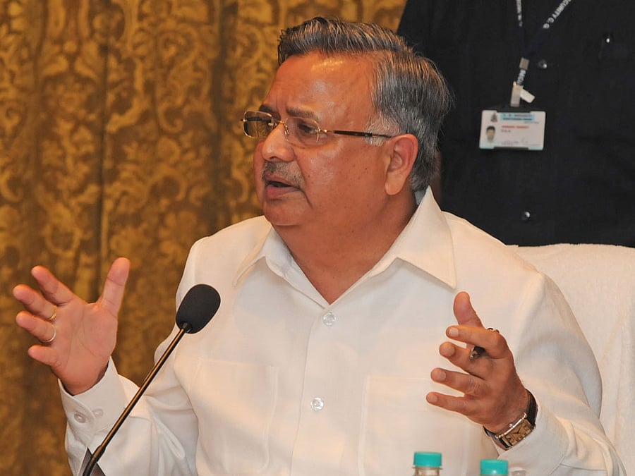 Chhattisgarh Chief Minister Raman Singh. PTI File Photo