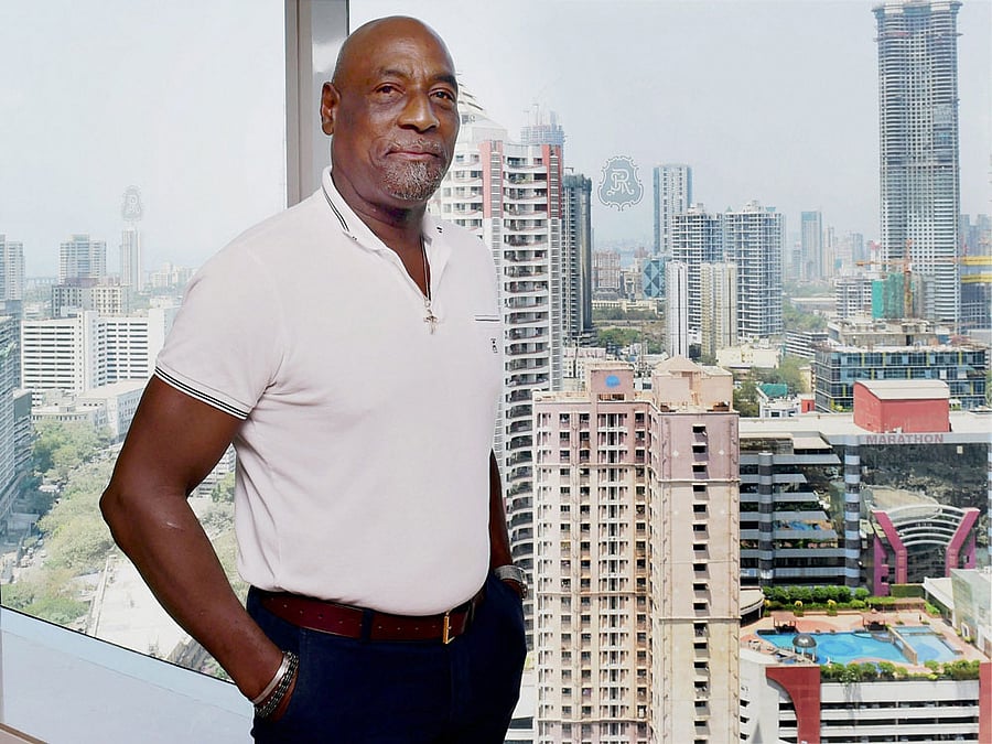 West Indies cricket legend Sir Viv Richards. PTI photo