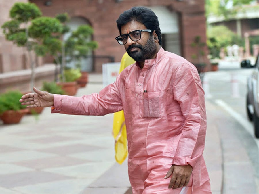 Shiv Sena MP Ravindra Gaikwad. PTI photo