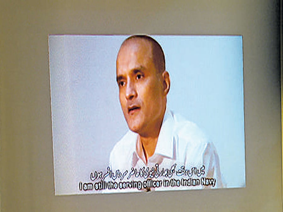 Kulbhushan Jadhav. AFP photo