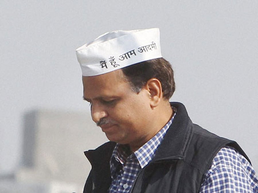 Delhi Health Minister Satyendar Jain. PTI file photo