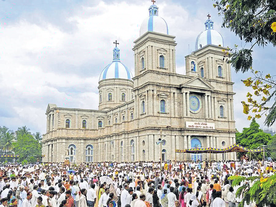 solemn OCCASION 'Good Friday' is being observed by the members of the Christian  community today. DH PHOTO