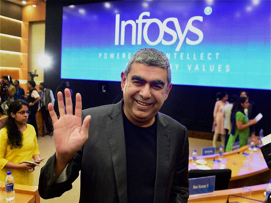 Infosys CEO Vishal Sikka. PTI file photo