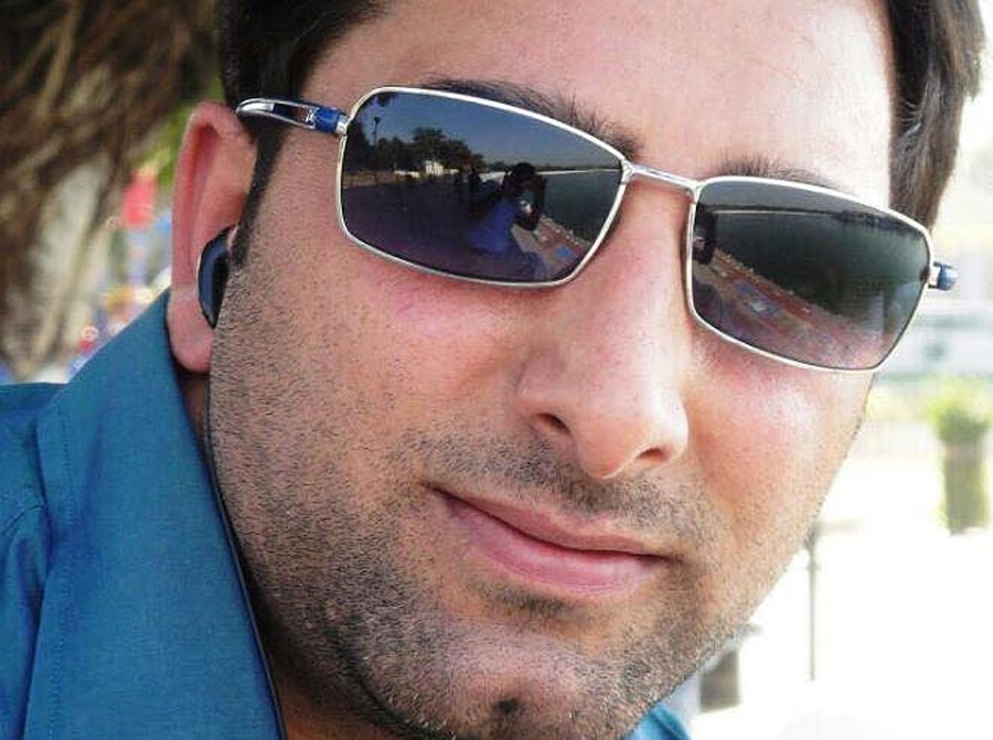 Reports said three unidentified militants barged into the house of Advocate Imtiyaz Ahmad in Pinjora, Shopian, 70 kms from Srinagar, at around 9.30 pm and shot him dead. Courtesy: Twitter