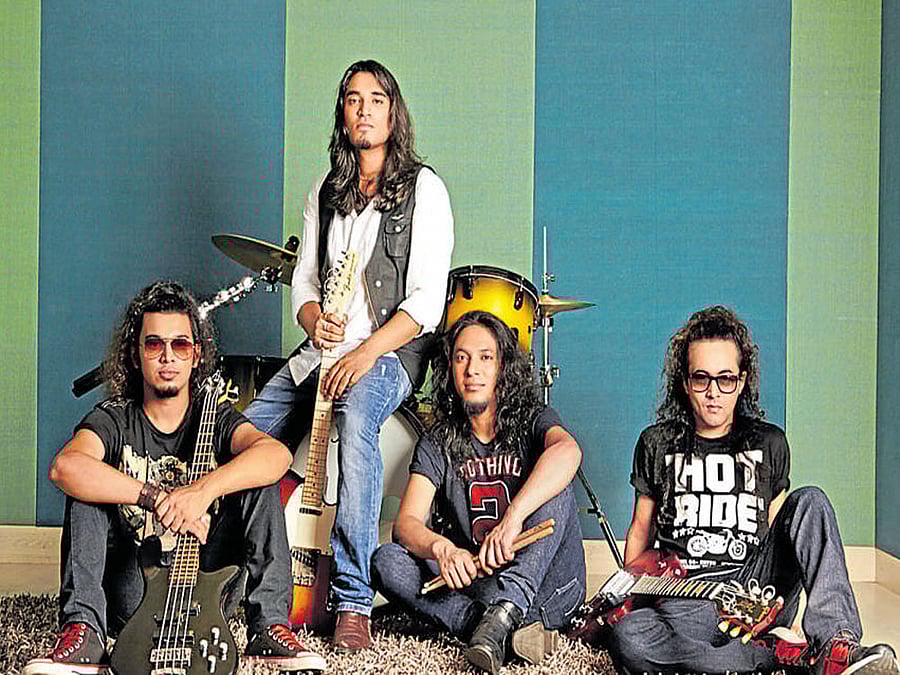 unique beats The members of 'Girish & The Chronicles'.