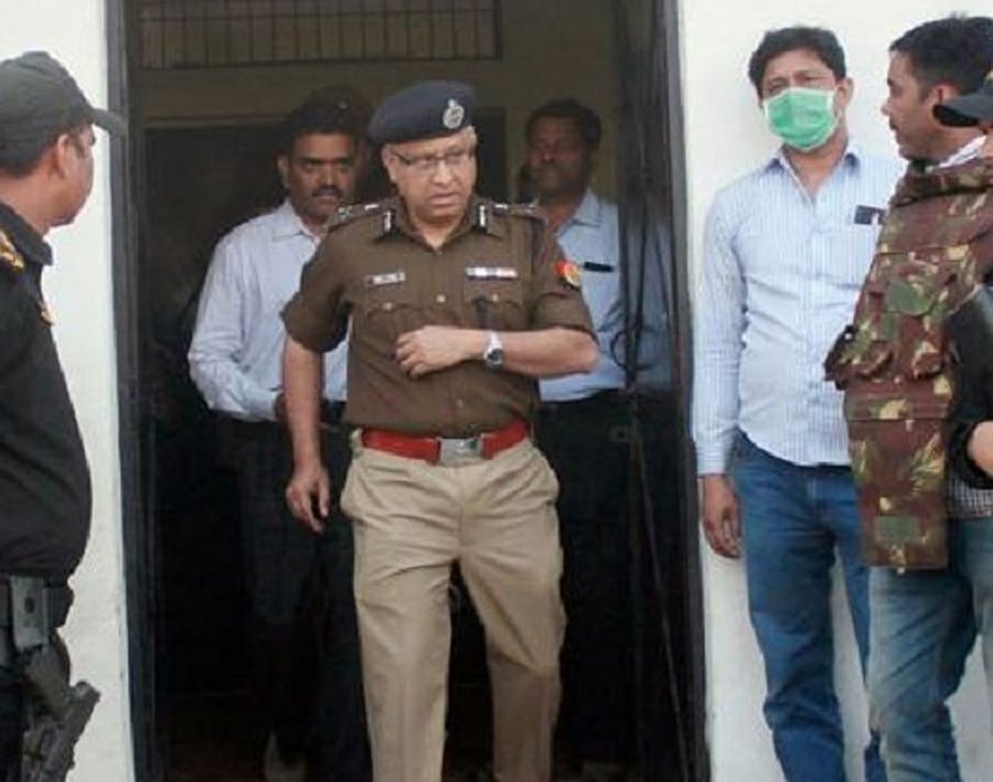 Uttar Pradesh Director General of Police Javeed Ahmed. Press Trust of India file photo