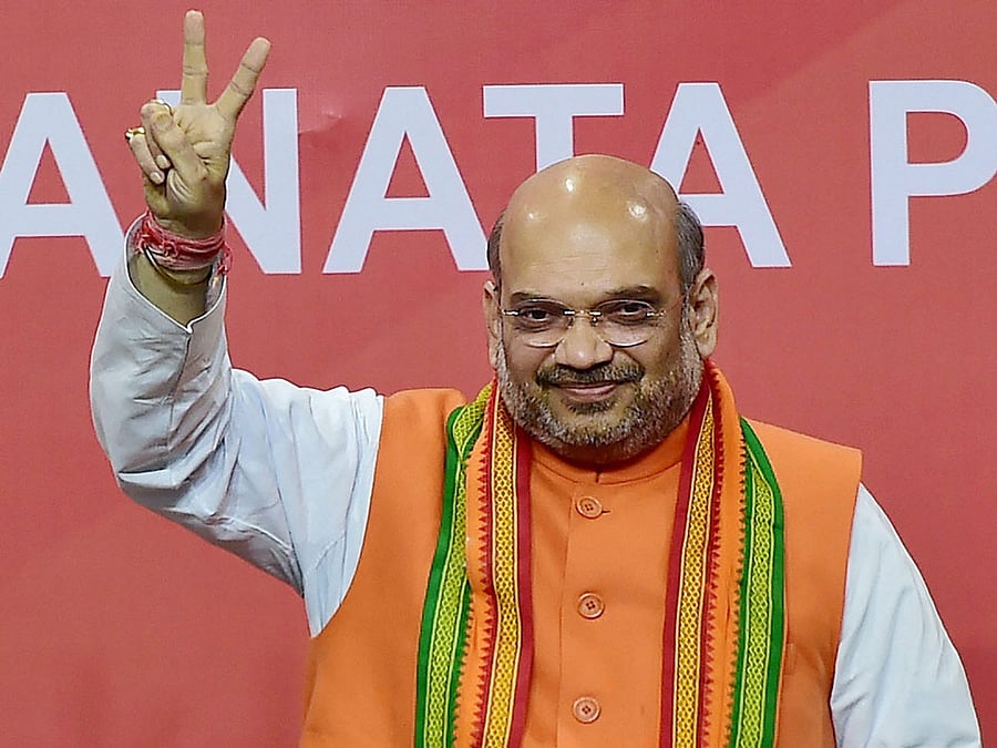 BJP National President Amit Shah. PTI  Photo.