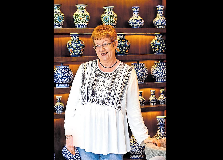 Margit Hellwig Boette DH Photo by B H Shivakumar