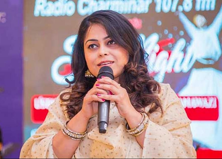 Hyderabad RJ Sandhya Singh (28). Image courtesy: facebook