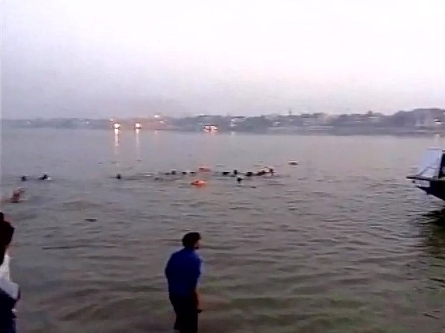 According to preliminary reports 20 people were in the boat at the time of the accident. Image for representation