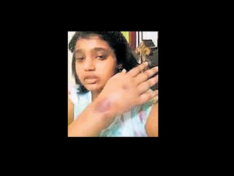 Mademsetti Siva Kumar, a rowdy sheeter, abandoned Sai Sri and her mother Suma four years ago. Before they separated, the couple bought an apartment in Durgapuram area. Kumar registered the apartment in Sai Sri's name. After the couple separated, the mother and daughter continued to live in the flat.