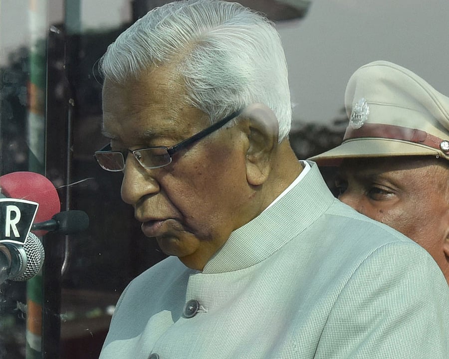 Governor Vajubhai R Vala