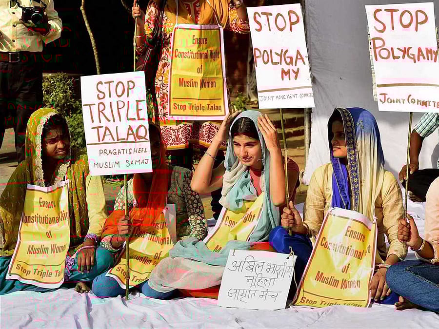 The All India Muslim Personal Law Board (AIMPLB) on Thursday told the Supreme Court that it did not want the practice of triple talaq to continue, and would issue an advisory against it.  Press Trust of India file photo
