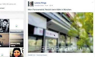 If you do not want your panorama to be a 360 photo, you can disable the interactive controls from your computer's web browser. To do so, go to the posted picture, click the small gray menu icon in the top-right corner and choose Edit Post. Screengrab