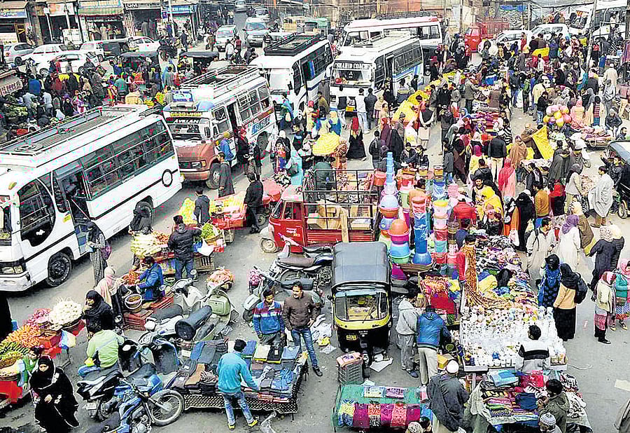 There were no restrictions anywhere in Kashmir, officials said, adding life was going on normally across the valley. PTI file photo