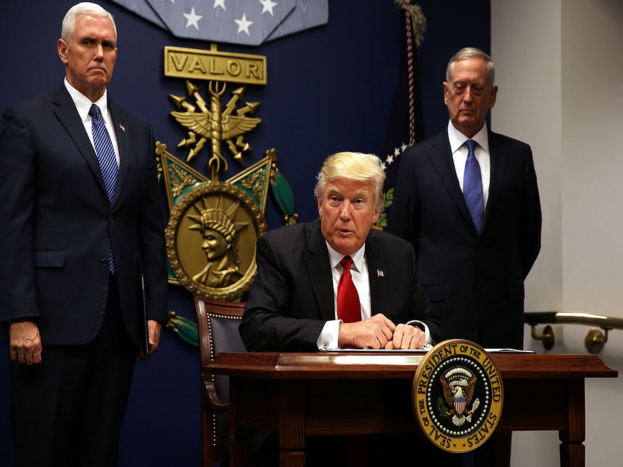 In a tweet, Trump said he would be announcing his decision on the 2015 Paris climate deal in the next few days. Photo credit: Reuters.