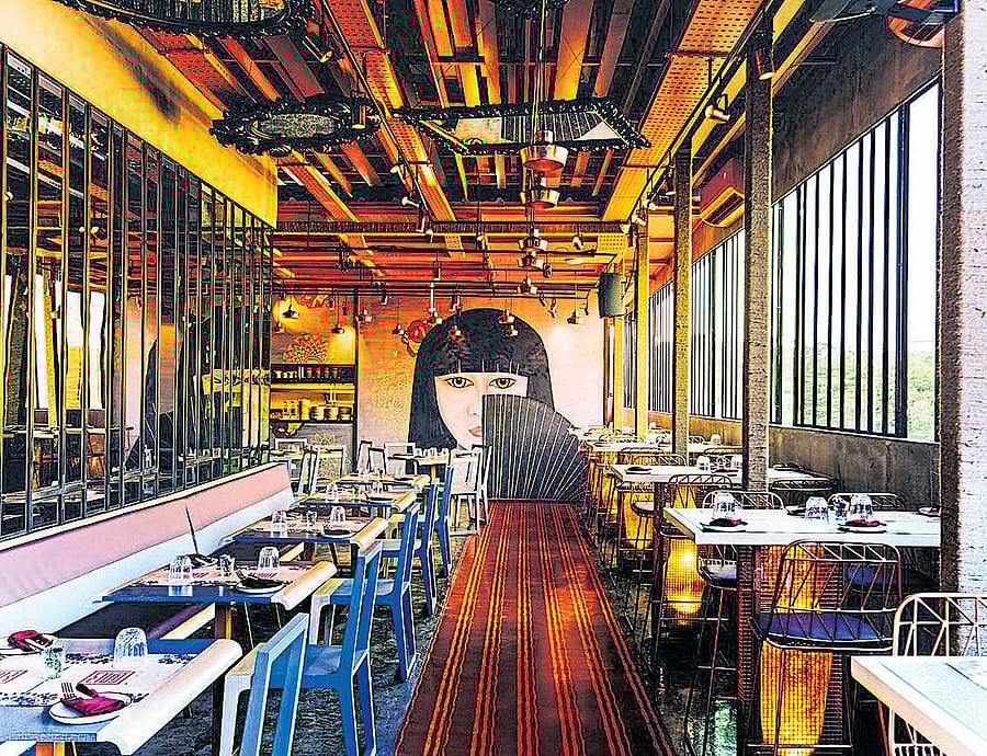 An inside viewof 'MISU'.